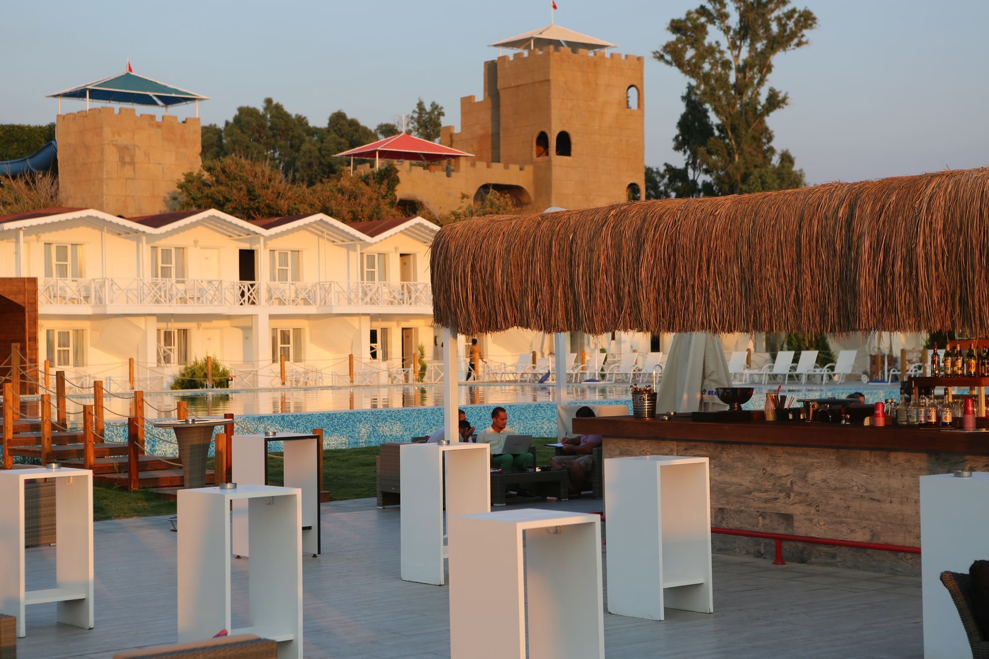 Risus Beach Resort Hotel Kusadası Kültér fotó